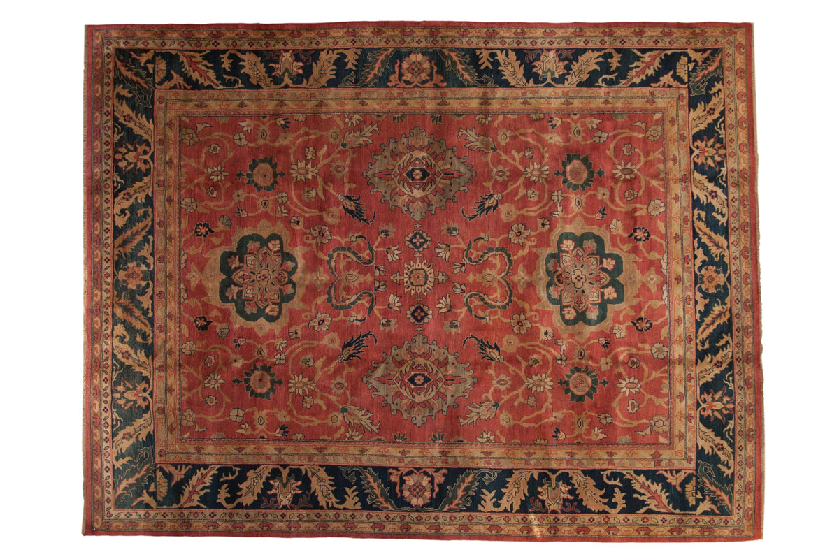 9x11.5 Vintage Agra Carpet