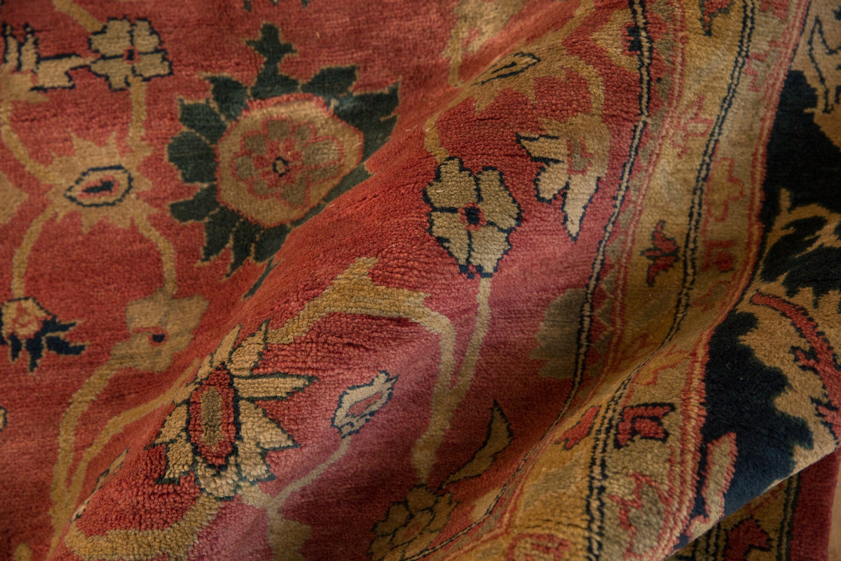 9x11.5 Vintage Agra Carpet