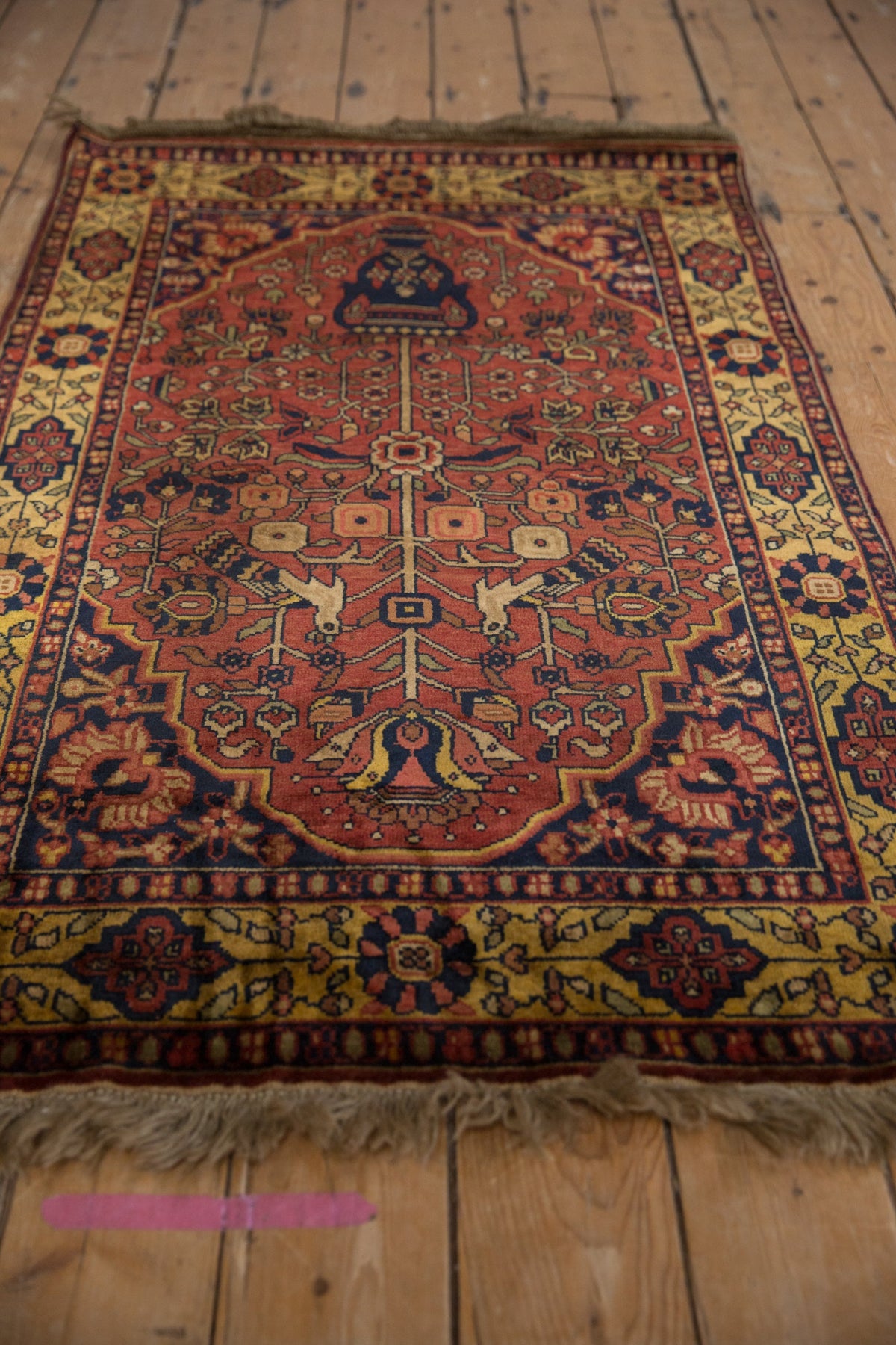 3x5.5 Vintage Indian Bakhtiari Design Rug