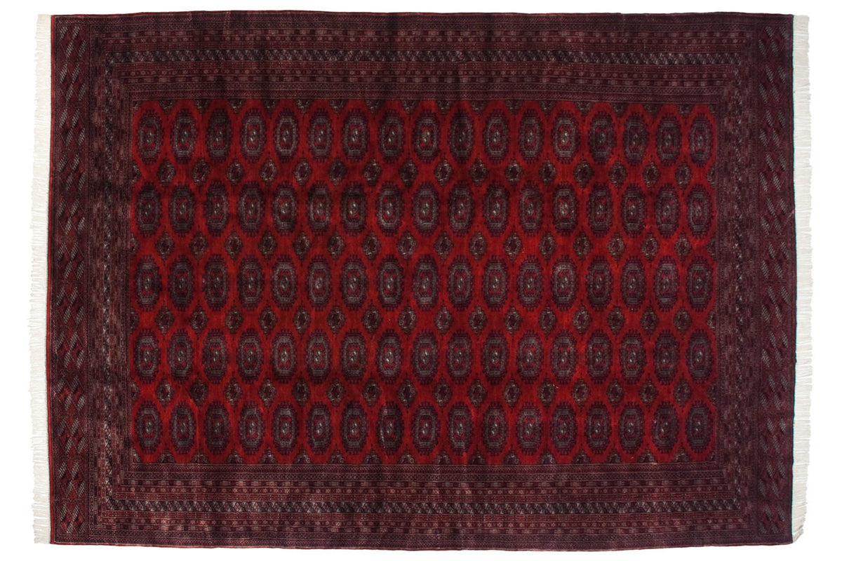 10x14.5 Vintage Fine Pakistani Turkmen Design Carpet