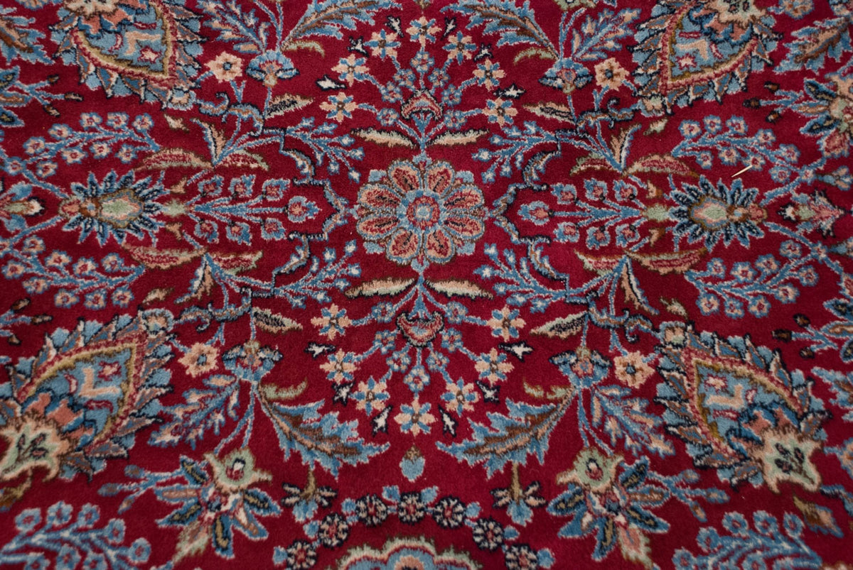 10x13.5 Vintage Kerman Carpet