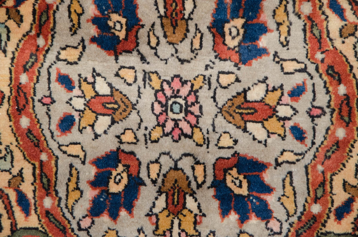 10x16.5 Vintage Fine Pakistani Ardebil Design Carpet
