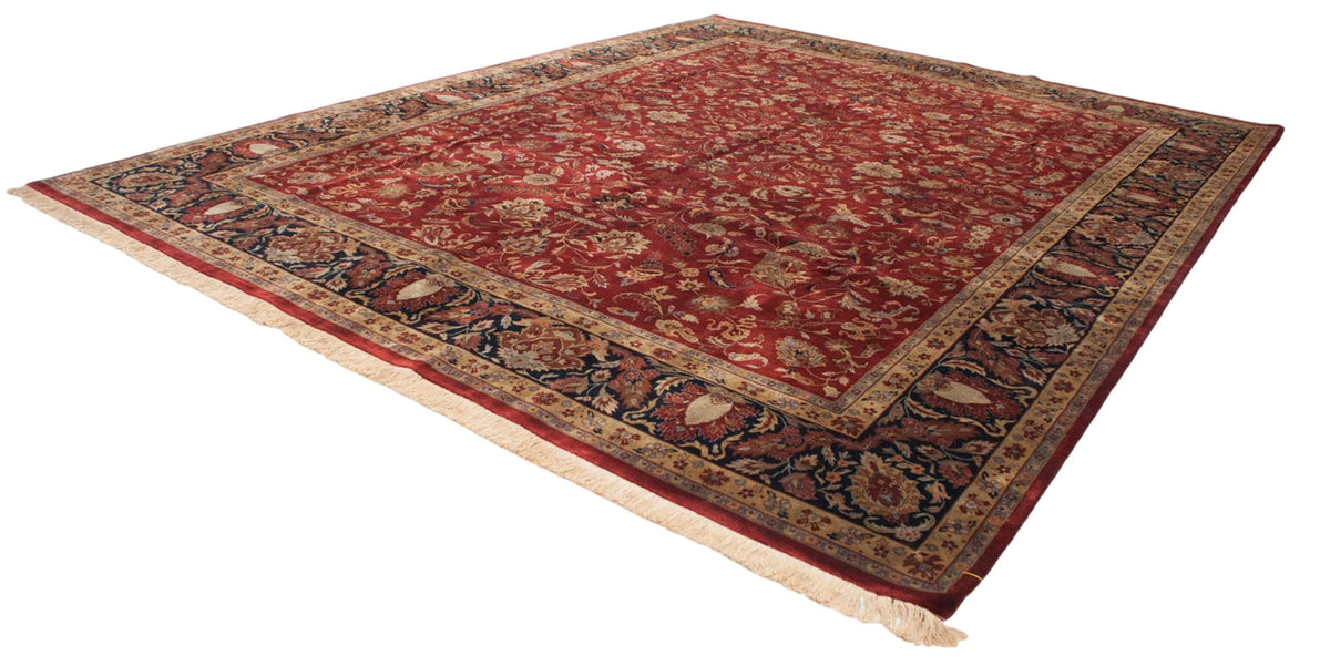 11.5x15 Fine Indian Mohajeran Sarouk Design Carpet