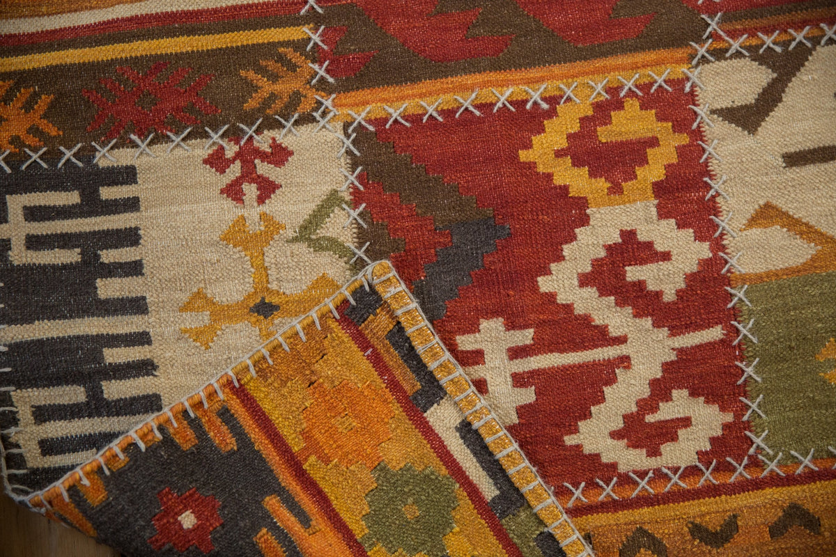 3x5 New Patchwork Kilim Rug
