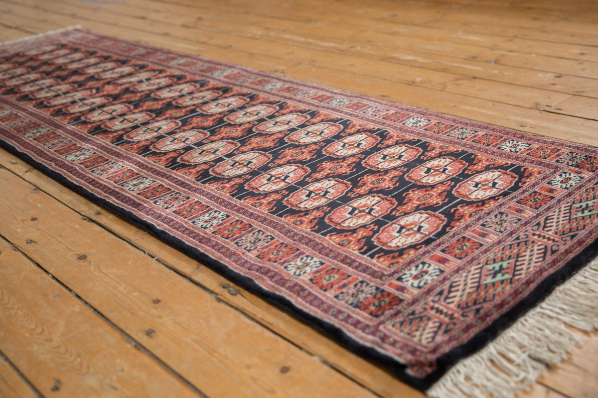 2.5x8 Vintage Fine Bokhara Rug Runner