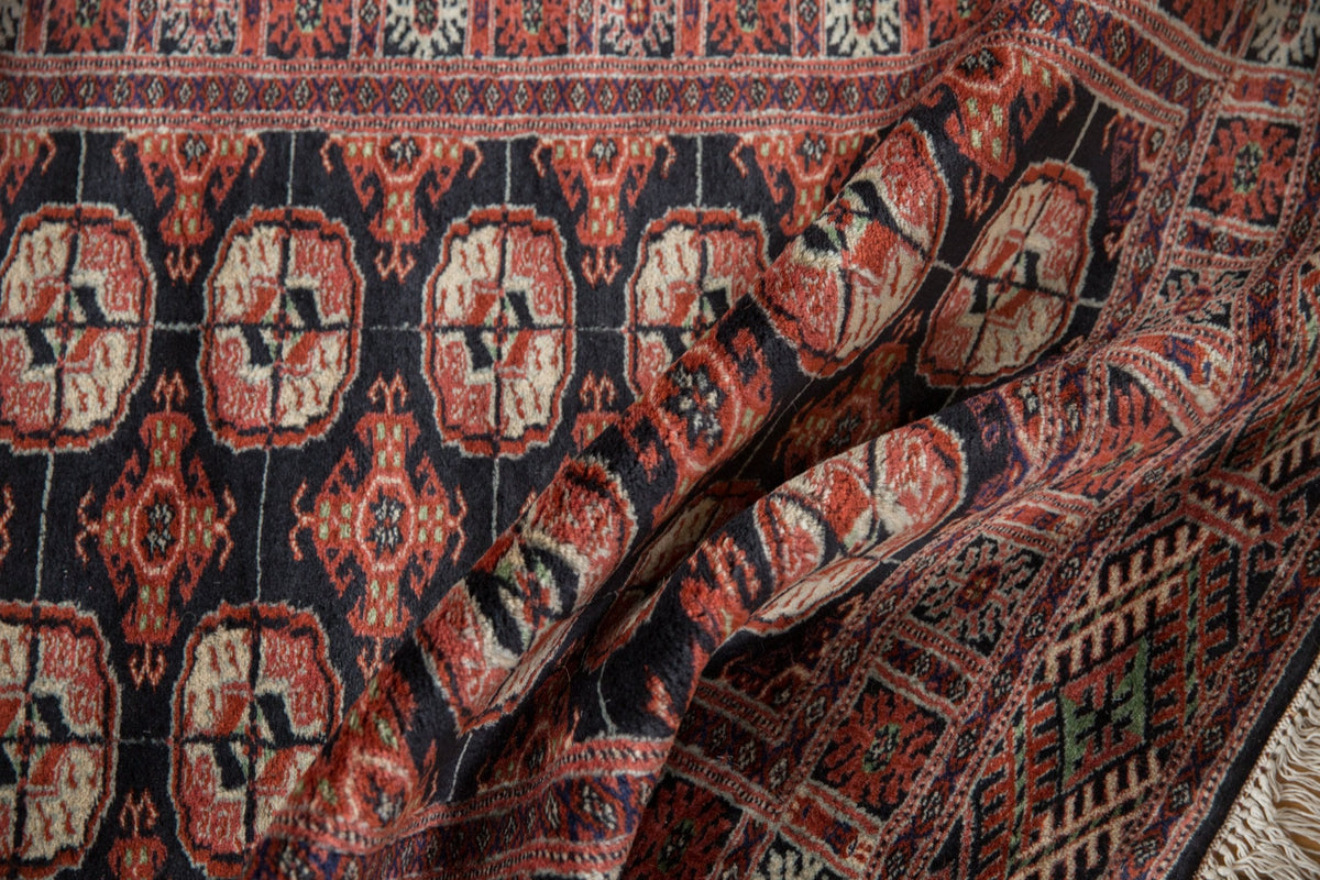 2.5x8 Vintage Fine Bokhara Rug Runner
