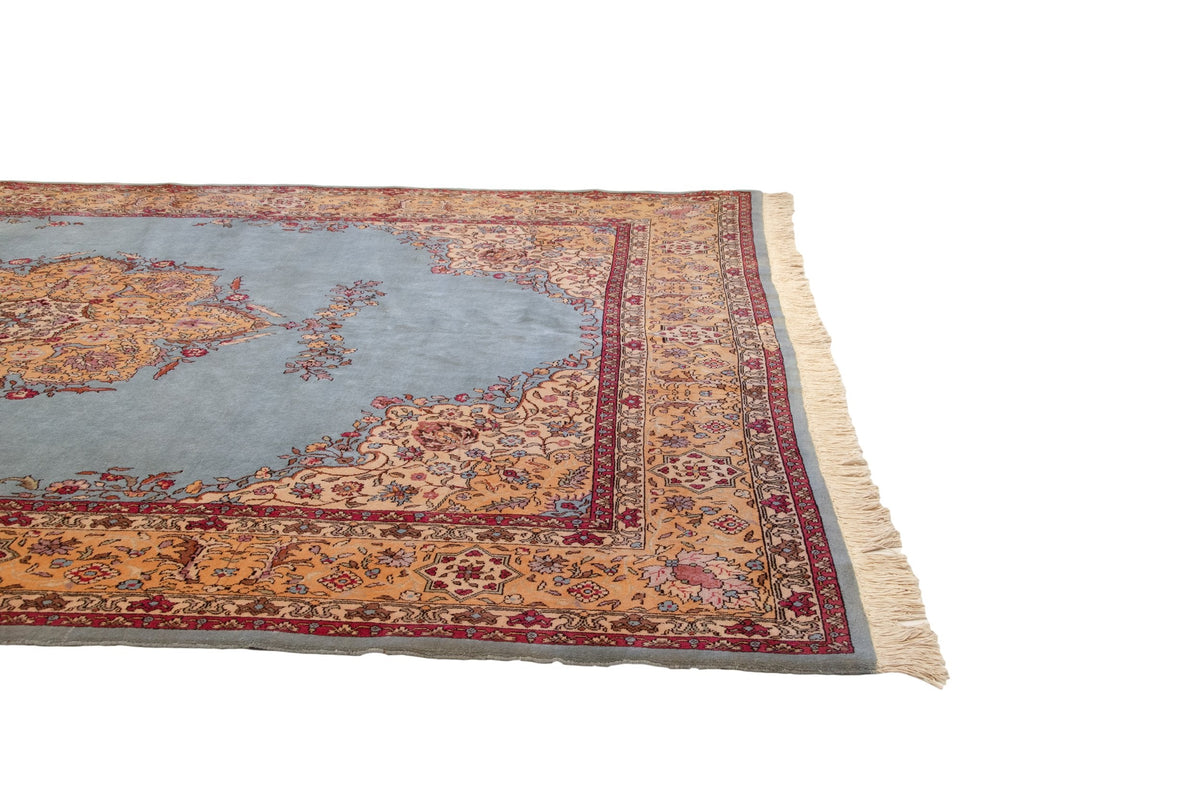 10x13 Vintage Romanian Tabriz Design Carpet