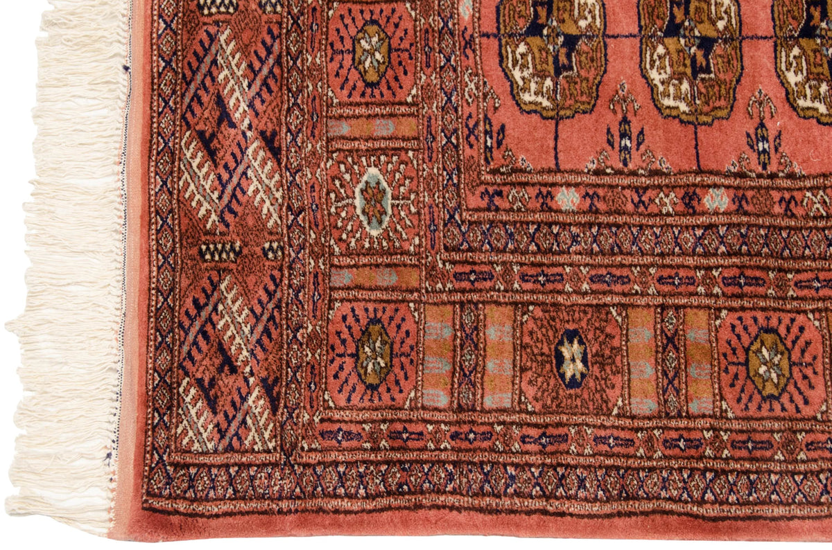 5x5 Vintage Fine Bokhara Square Rug