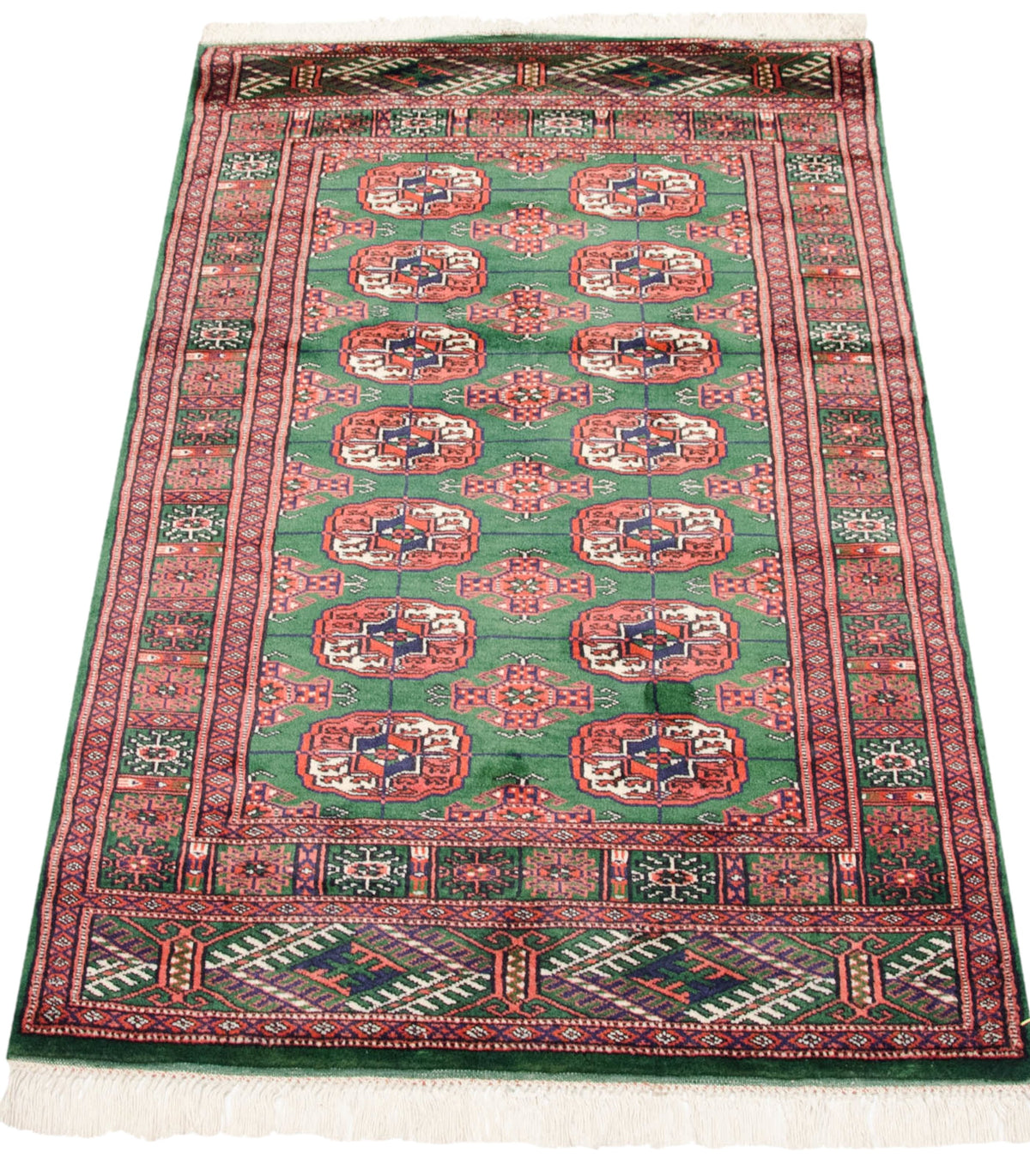 2.5x4 Vintage Fine Bokhara Rug