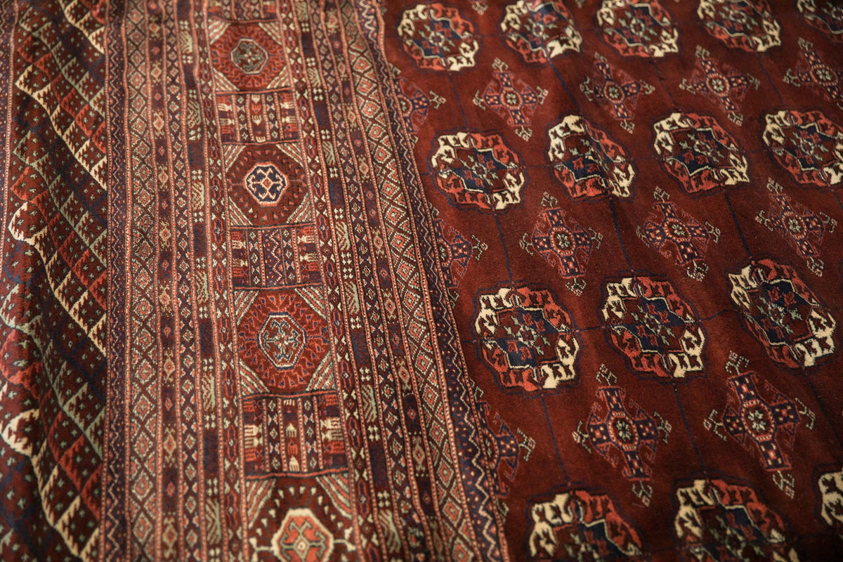 12x14.5 Vintage Fine Bokhara Carpet