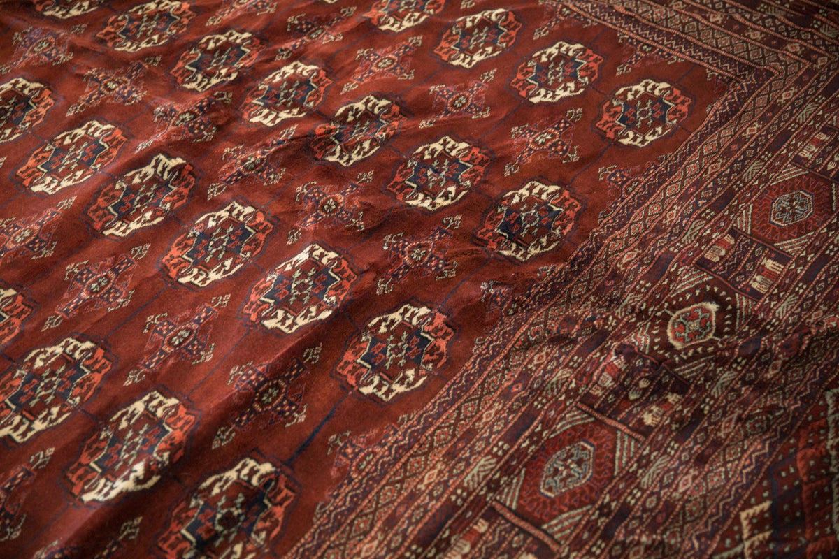 12x14.5 Vintage Fine Bokhara Carpet