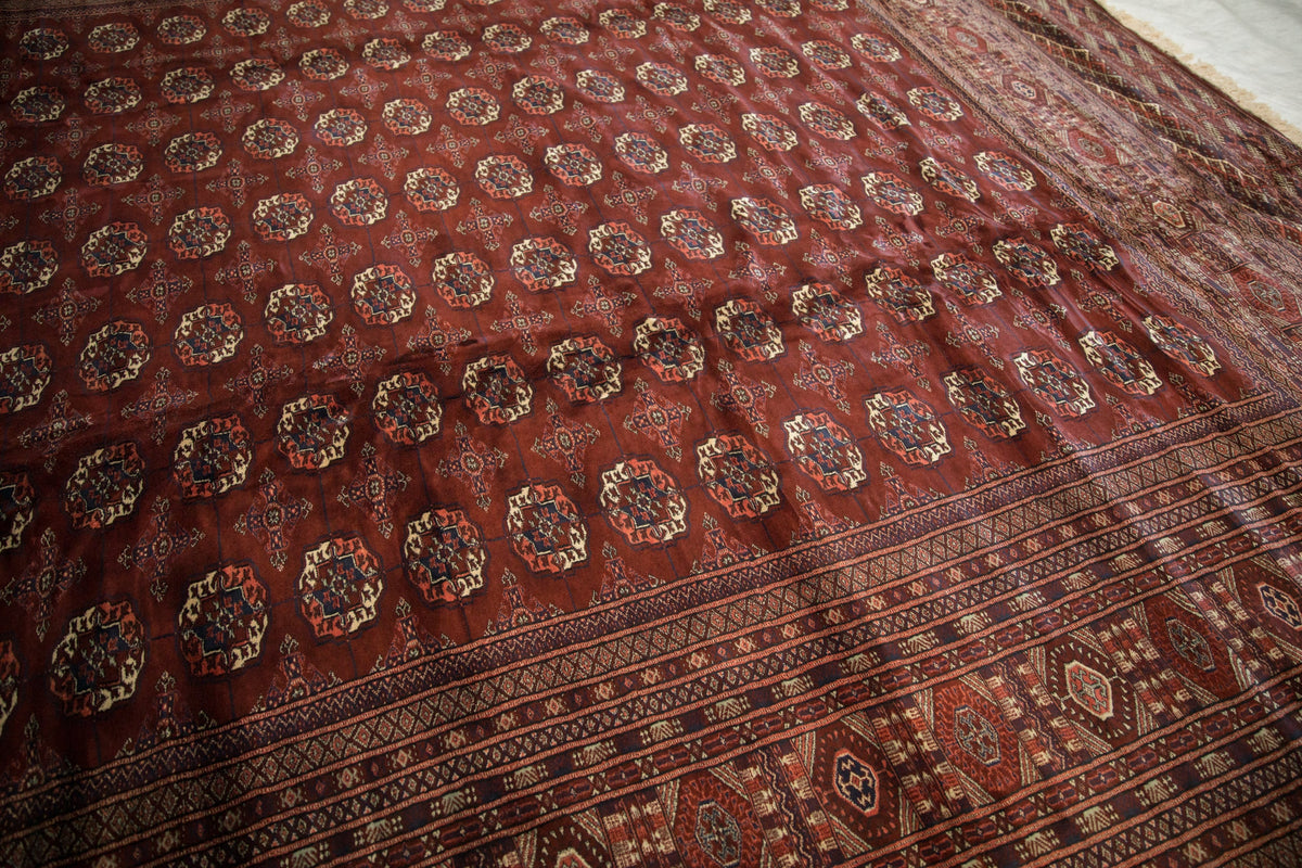 12x14.5 Vintage Fine Bokhara Carpet