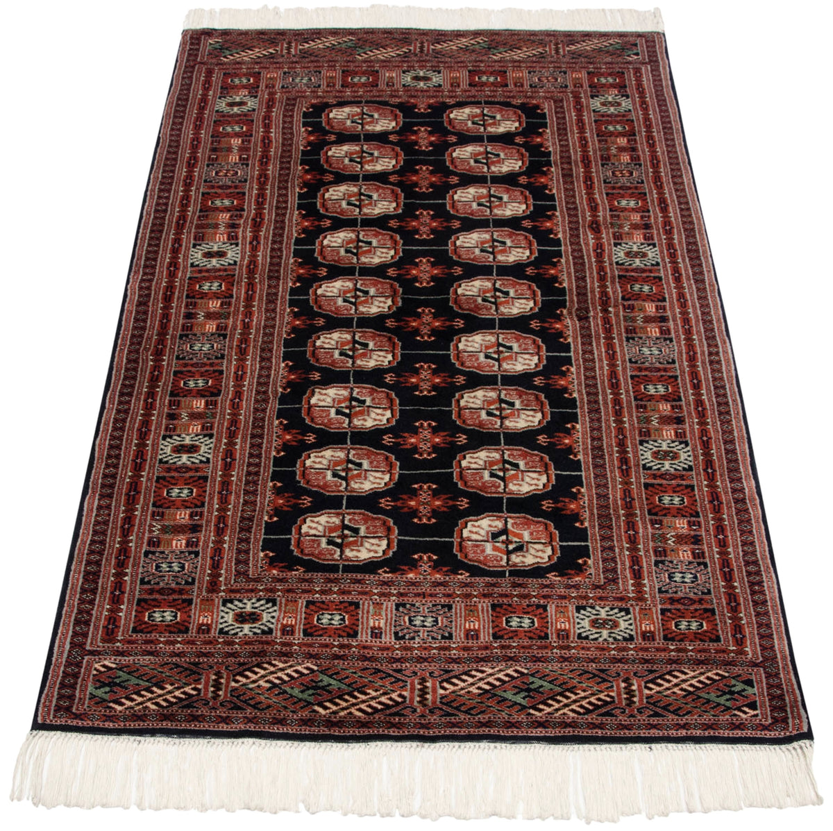 3x5 Vintage Fine Bokhara Rug