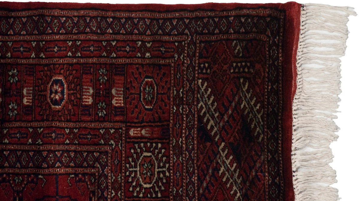 4x12 Vintage Fine Bokhara Rug Runner