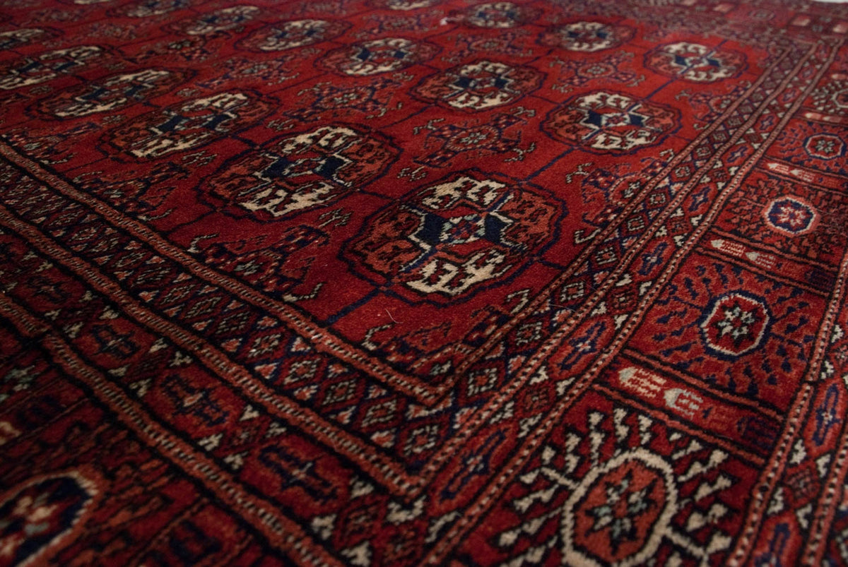 4x12 Vintage Fine Bokhara Rug Runner