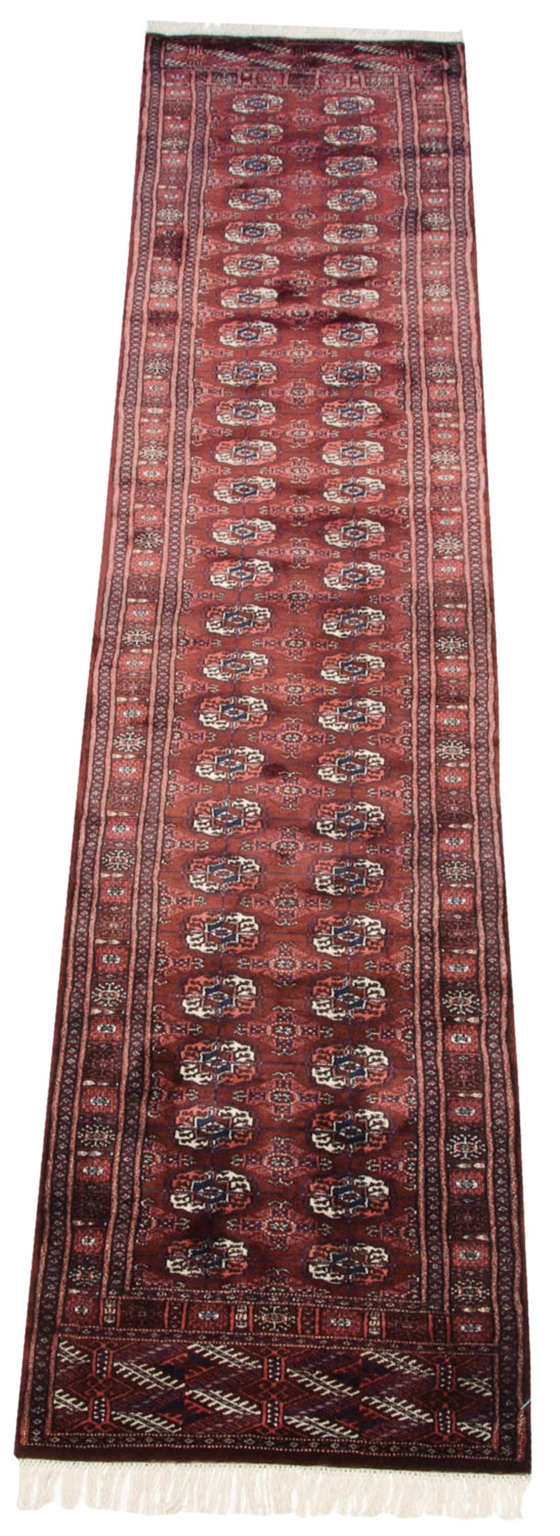 2.5x12 Vintage Fine Bokhara Rug Runner