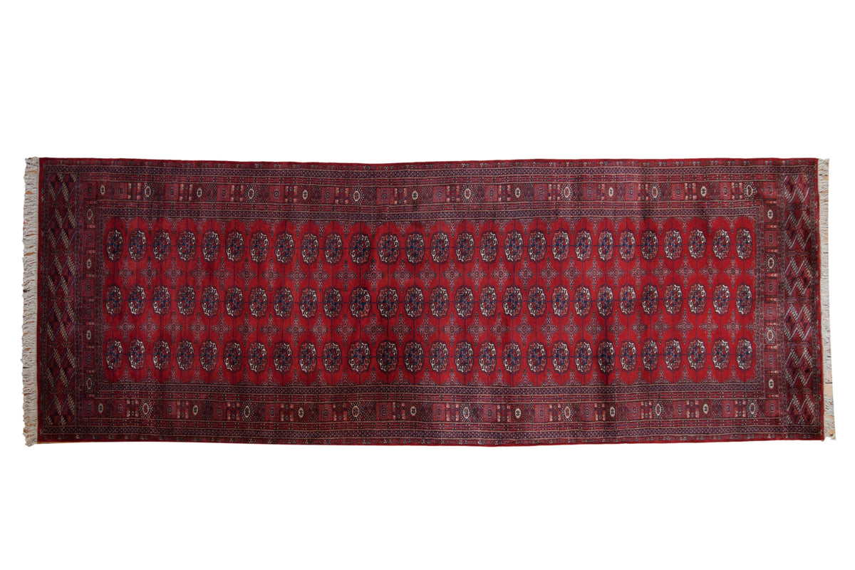 5x14 Vintage Fine Bokhara Rug Runner