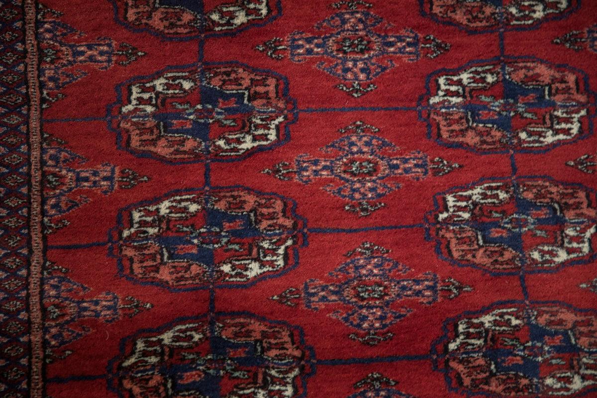 5x14 Vintage Fine Bokhara Rug Runner