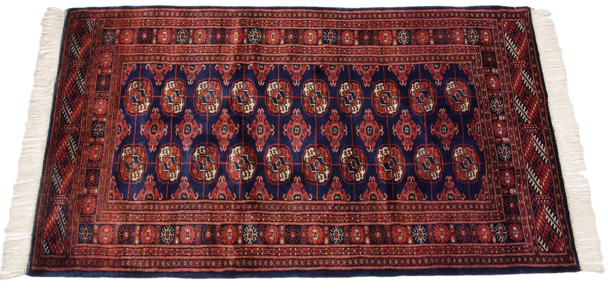 3x5.5 Vintage Fine Bokhara Rug