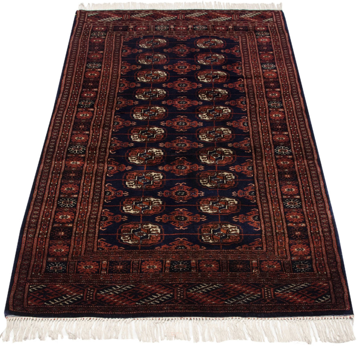 3x5.5 Vintage Fine Bokhara Rug