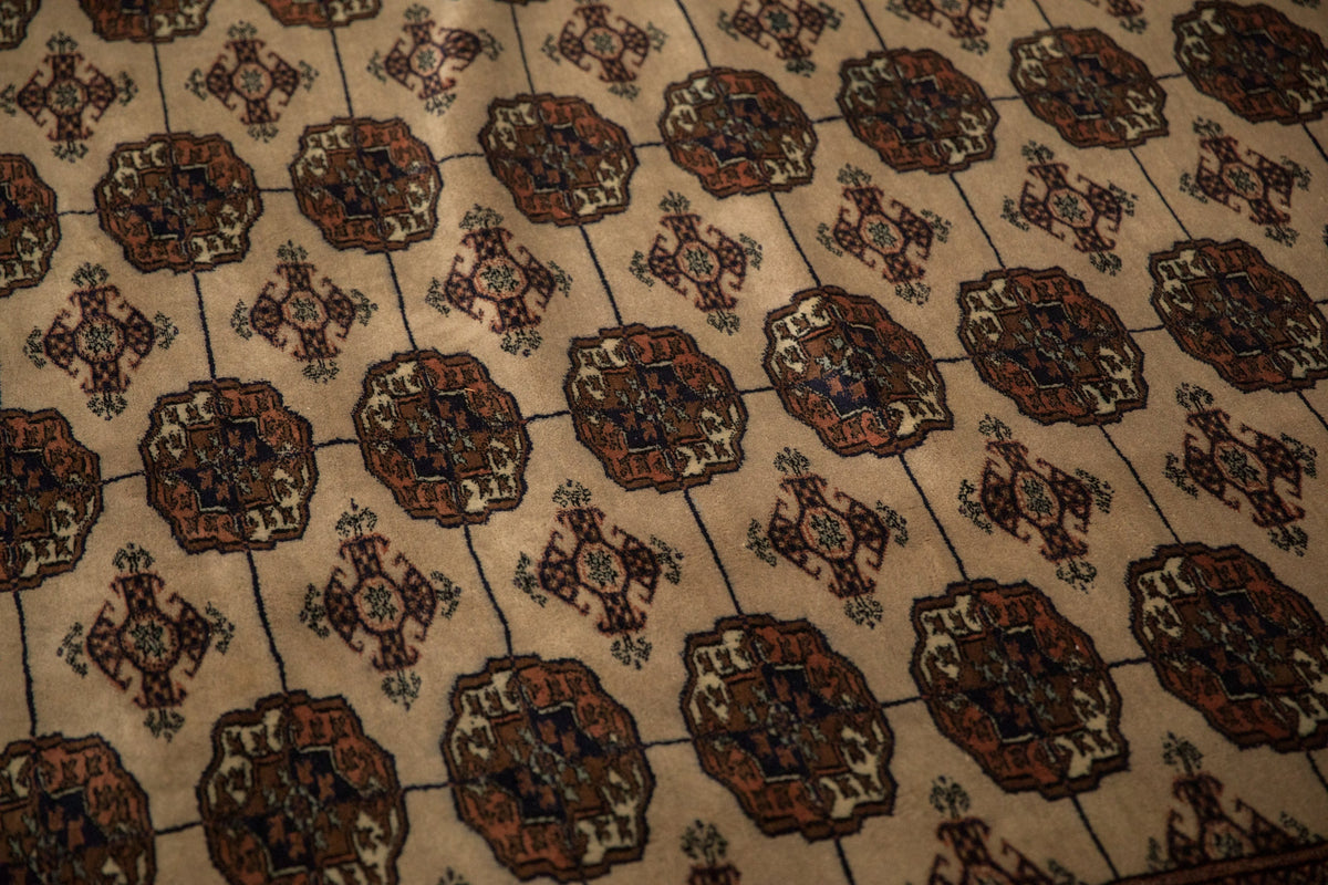 9x12 Vintage Fine Bokhara Carpet