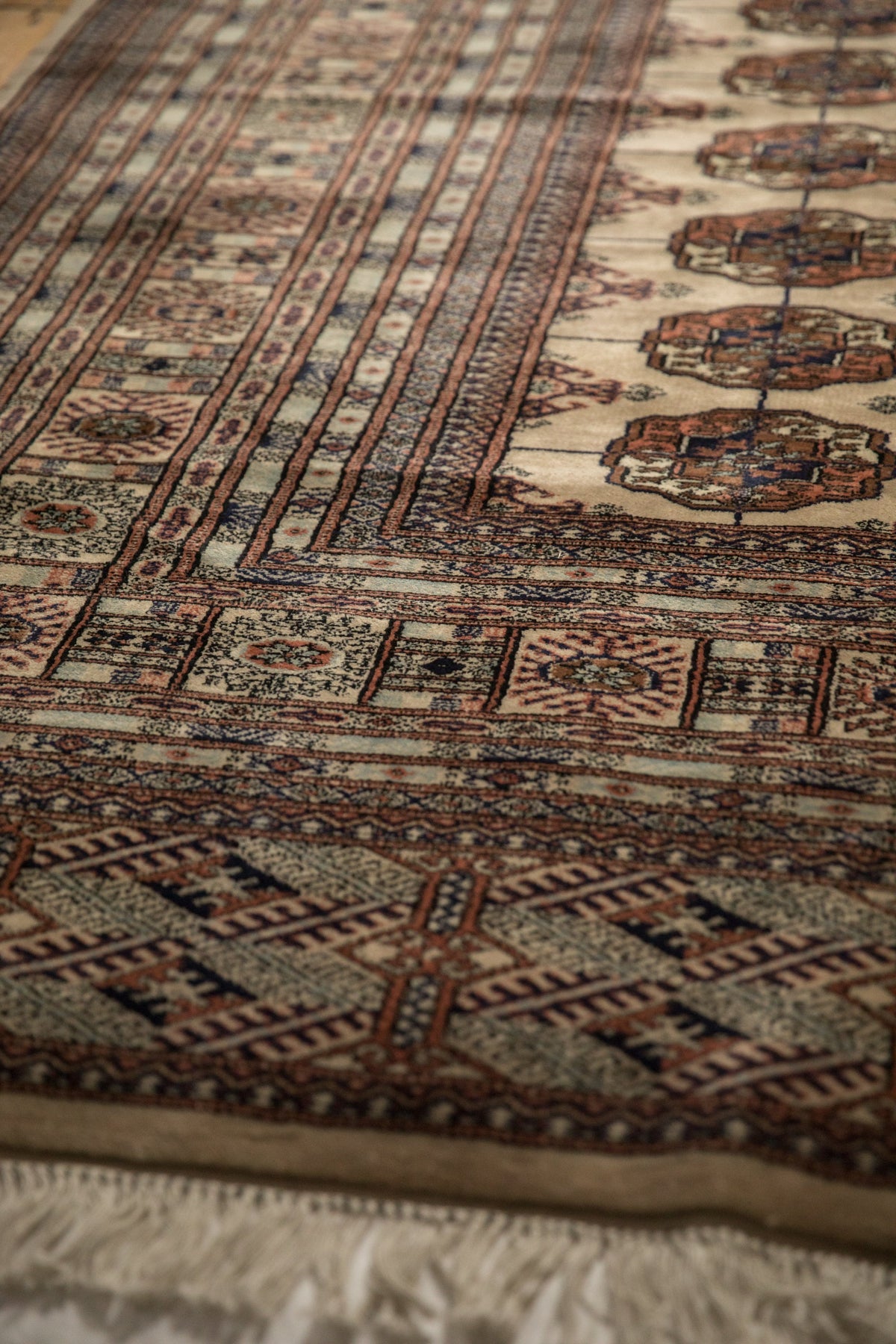 9x12 Vintage Fine Bokhara Carpet