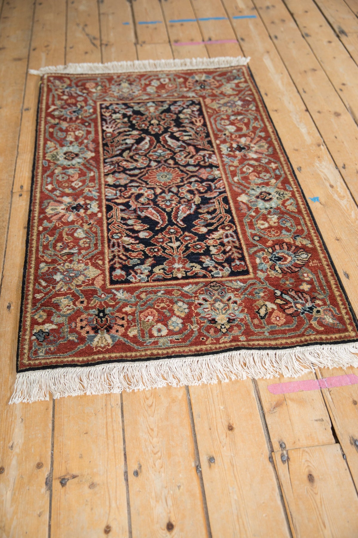 2.5x4 Vintage Armenian Hamadan Design Rug