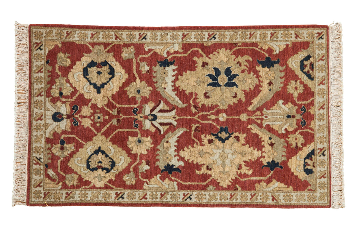 3x5 Vintage Armenian Sultanabad Design Rug