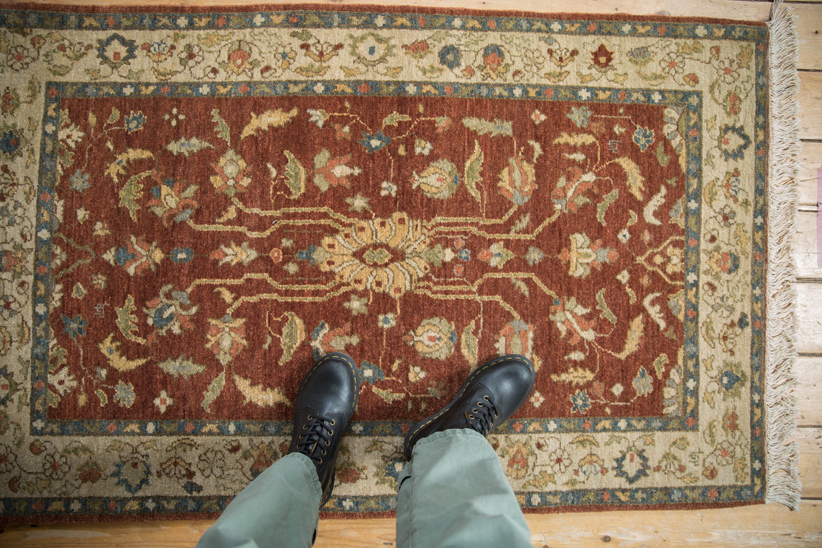 3x5 Vintage Armenian Lilihan Design Rug