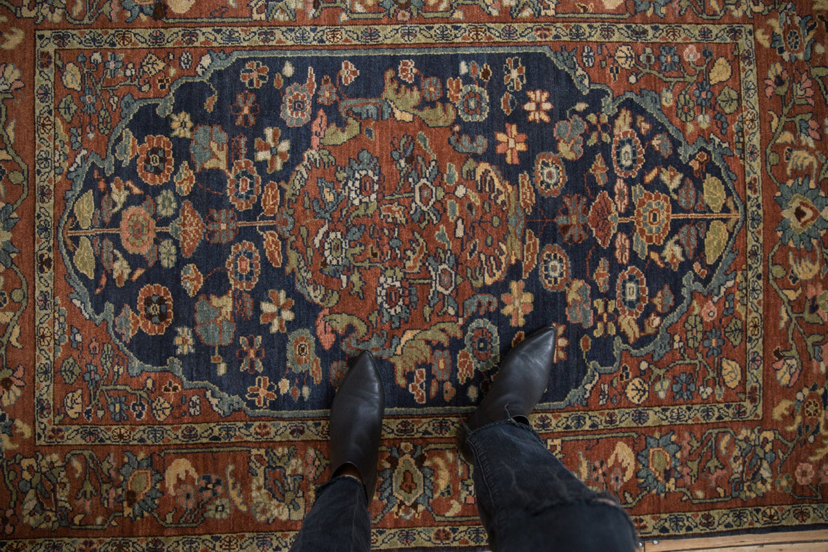 4x6 Vintage Armenian Hamadan Design Rug