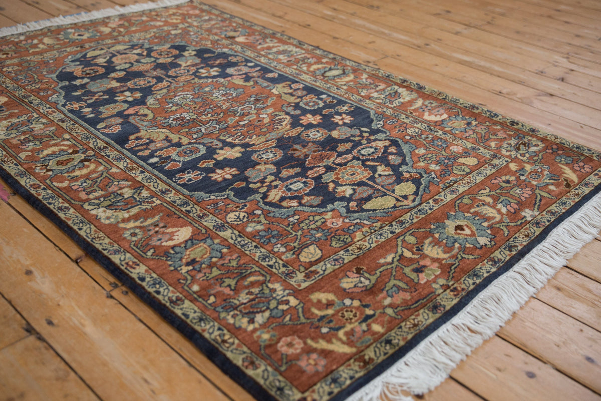4x6 Vintage Armenian Hamadan Design Rug