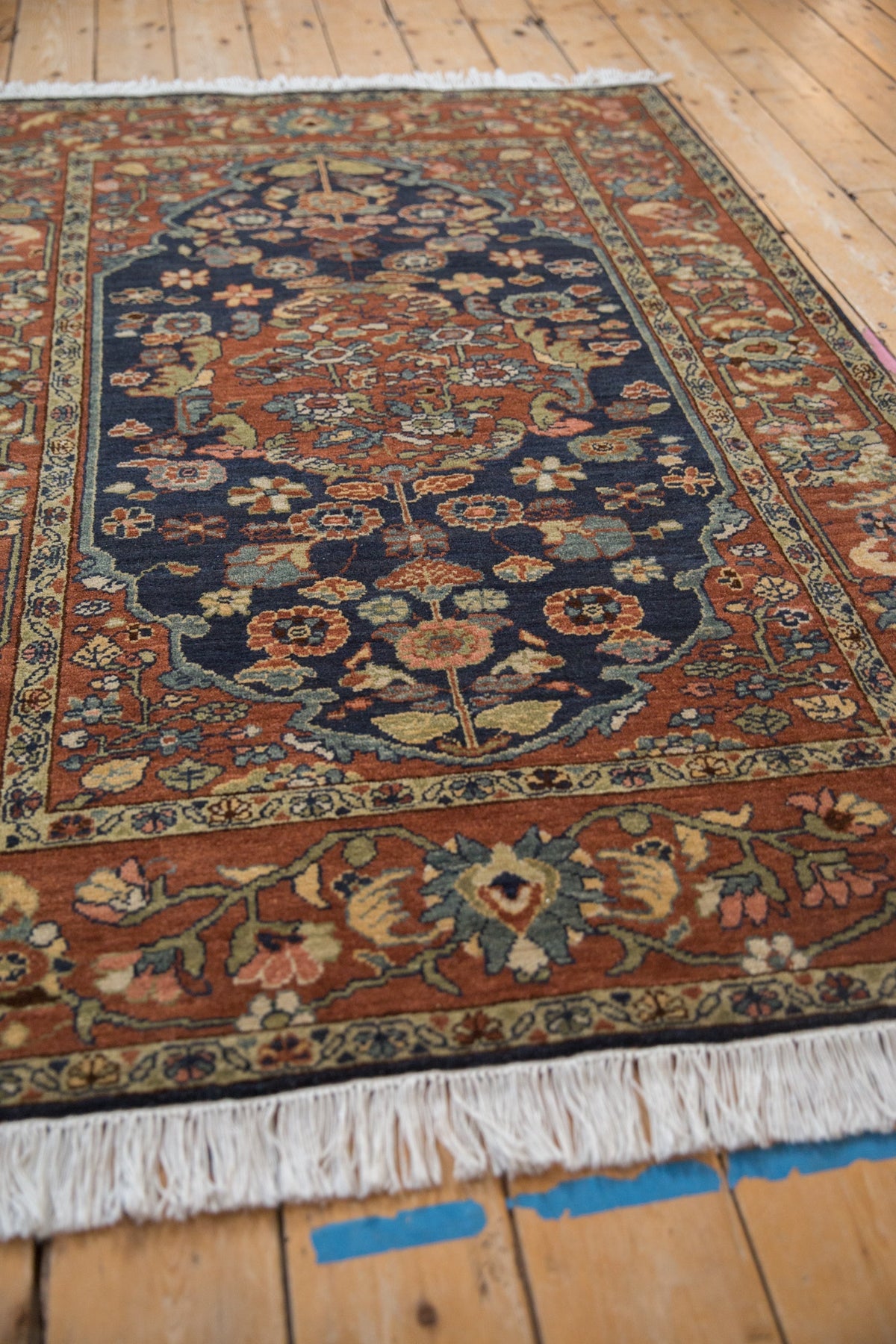 4x6 Vintage Armenian Hamadan Design Rug