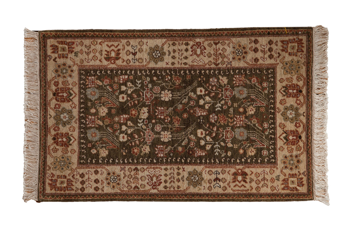 2.5x4 Vintage Armenian Hamadan Design Rug