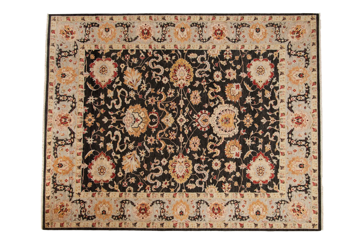 8x10 Indian Sultanabad Design Carpet