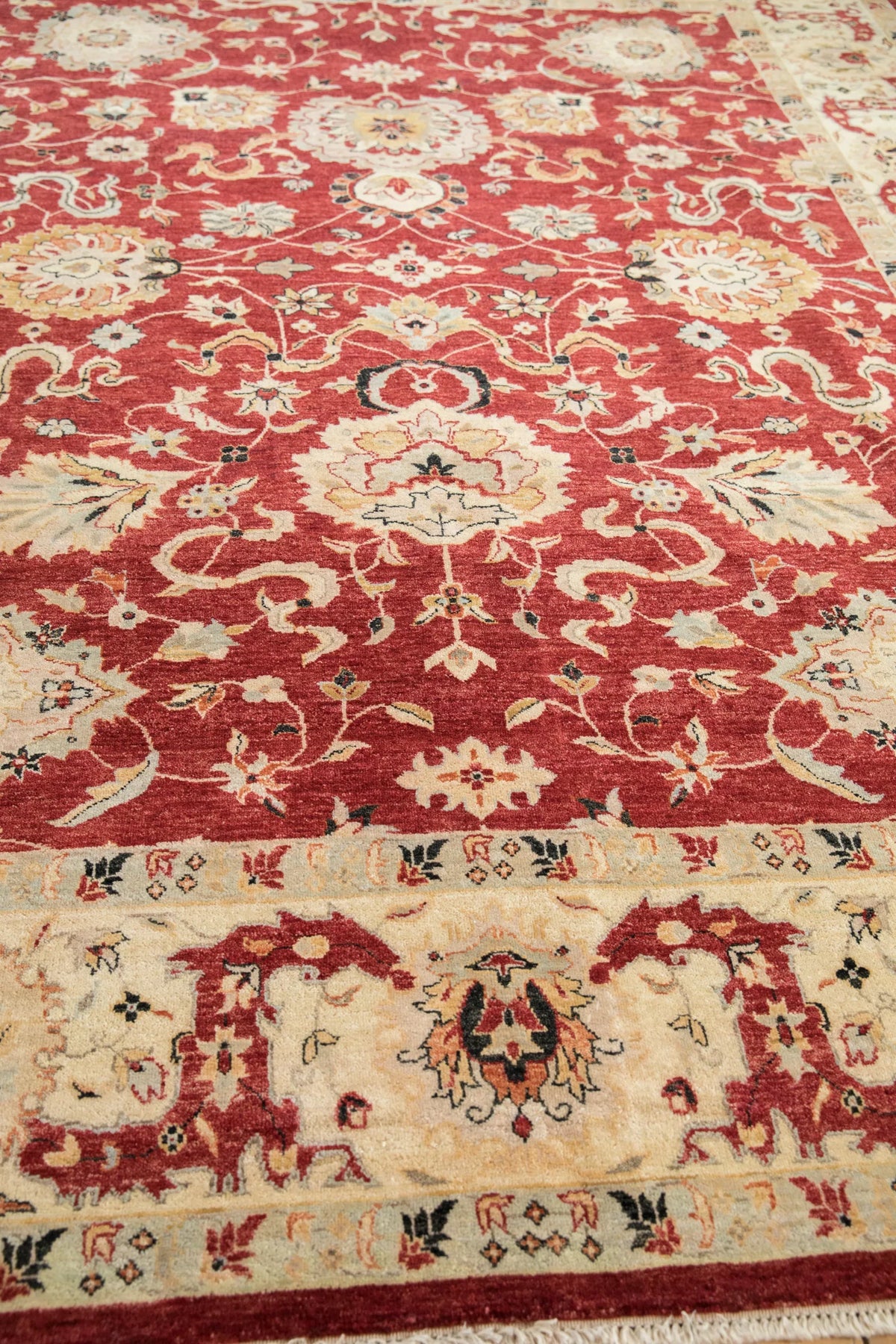 8x10.5 Indian Sultanabad Design Carpet
