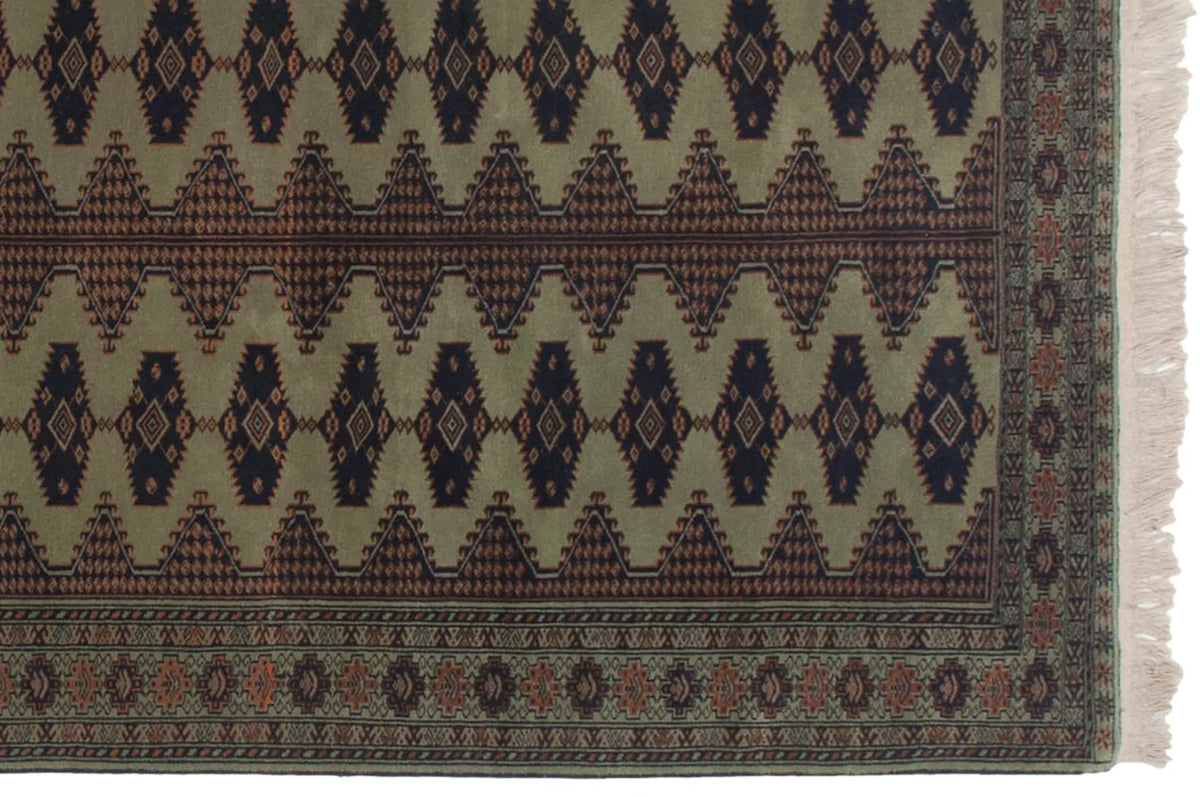 4x6 Vintage Siberian Bokhara Design Rug