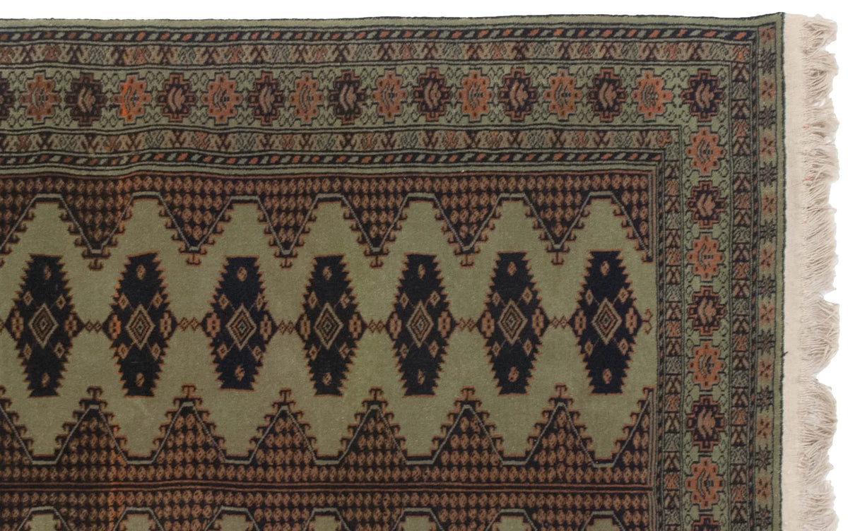 4x6 Vintage Siberian Bokhara Design Rug