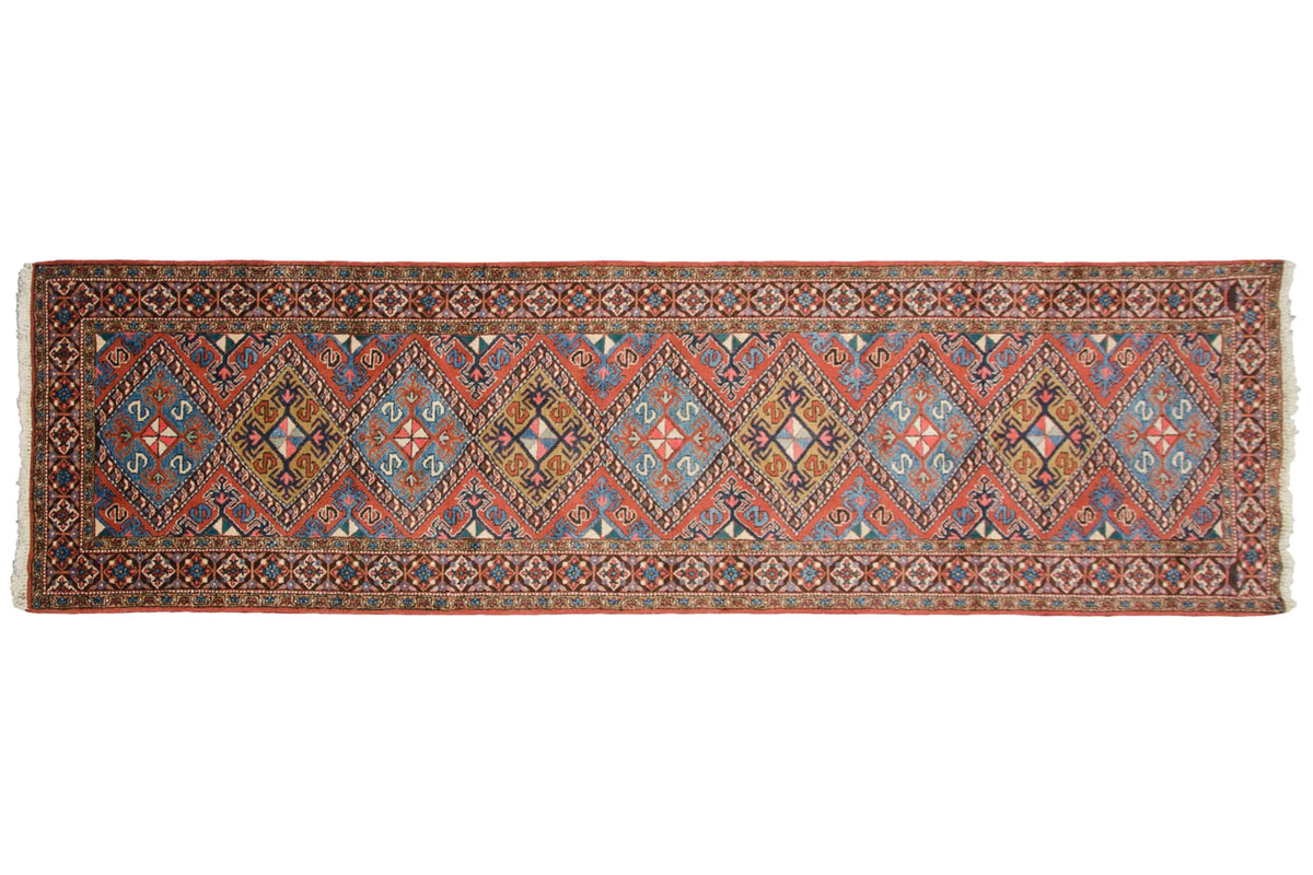 3x11.5 Vintage Ardebil Rug Runner