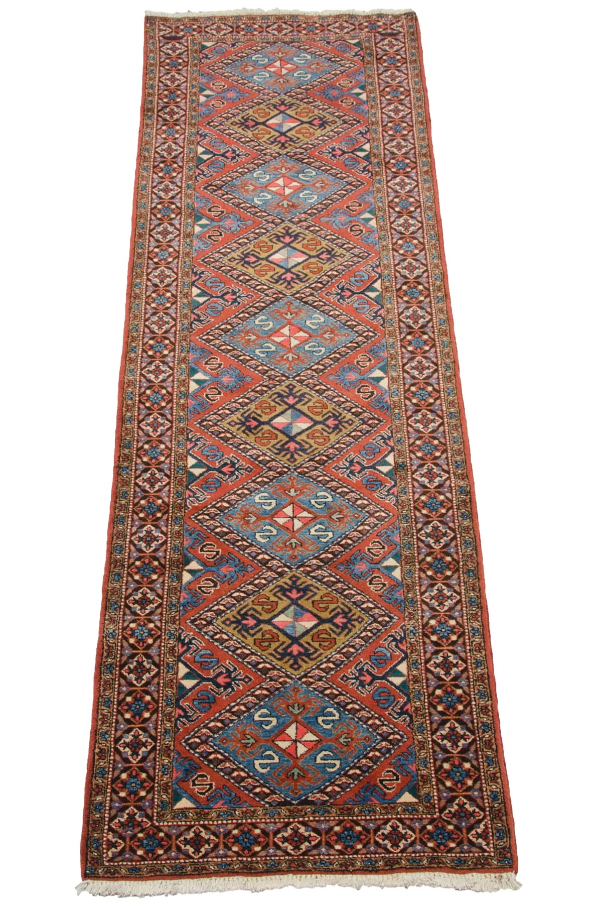 3x11.5 Vintage Ardebil Rug Runner