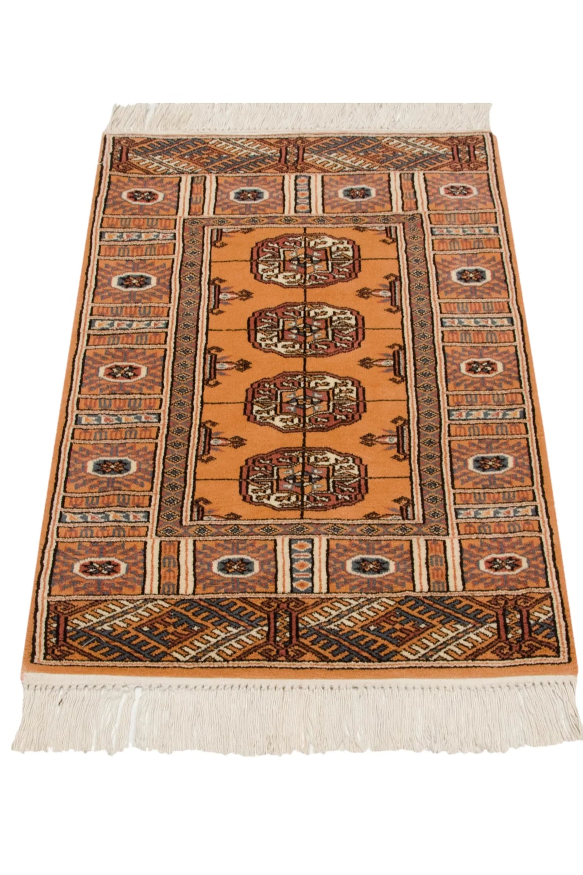 2x3 Vintage Indian Bokhara Design Rug Mat