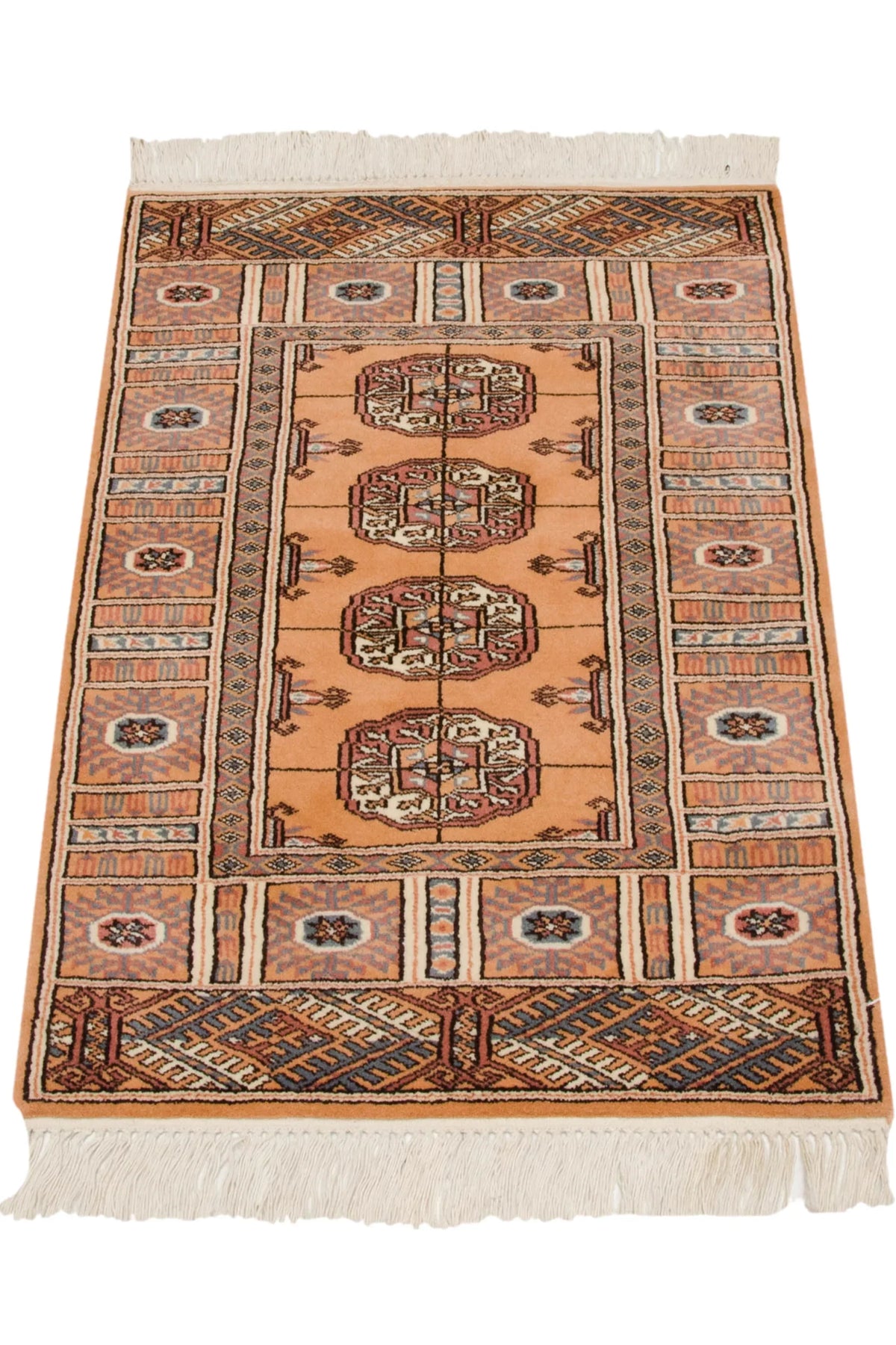 2x3 Vintage Indian Bokhara Design Rug Mat