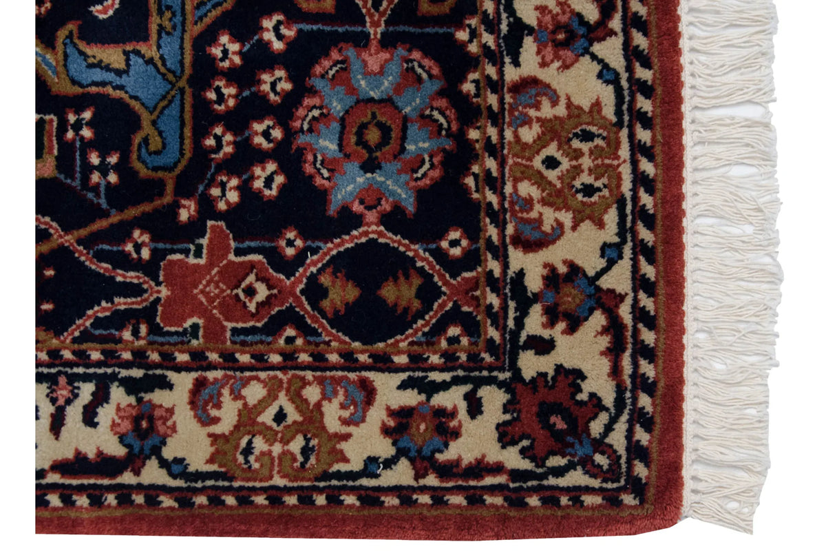 3.5x5.5 Vintage Indian Bijar Design Rug
