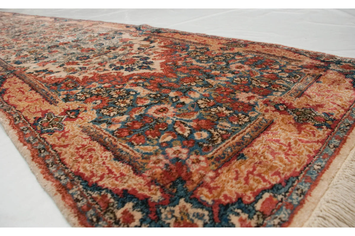 2.5x11 Vintage Kerman Rug Runner