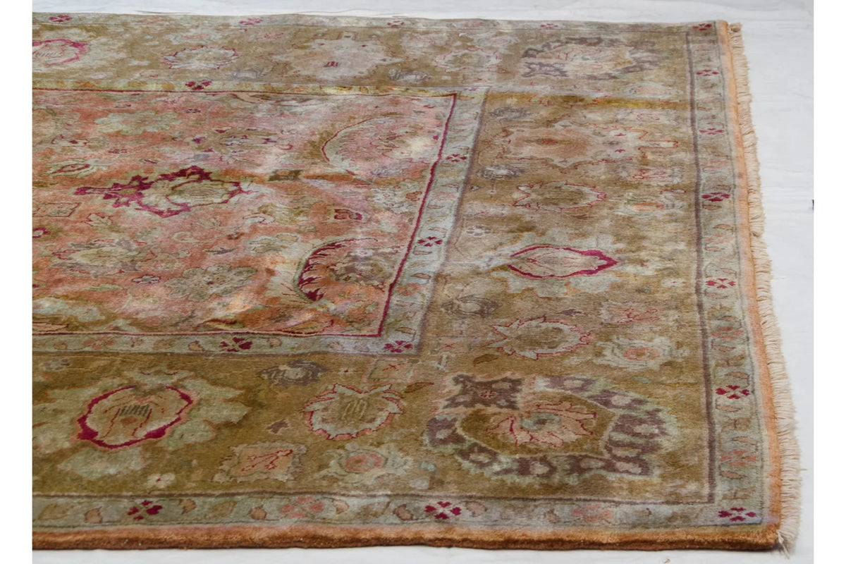 8.5x9.5 Vintage Agra Square Carpet