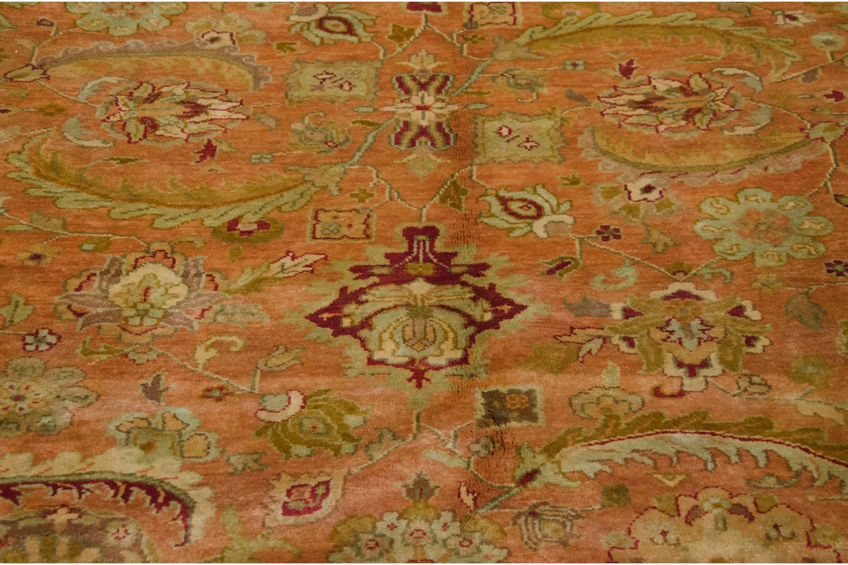 8.5x9.5 Vintage Agra Square Carpet