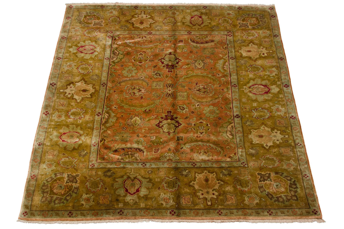 8.5x9.5 Vintage Agra Square Carpet