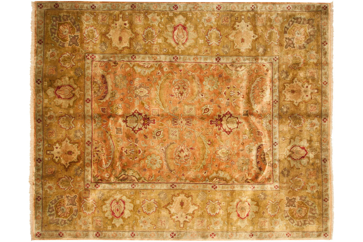 8.5x9.5 Vintage Agra Square Carpet
