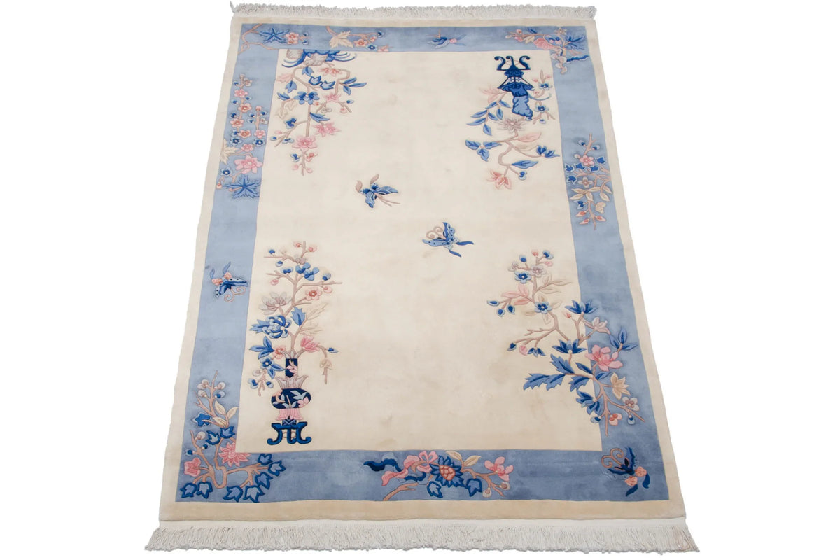 6x9 Vintage Art Deco Carpet
