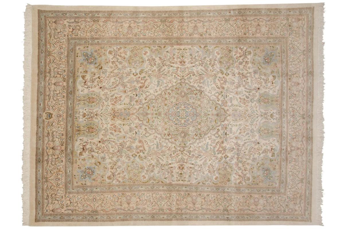 8.5x11 Vintage Tabriz Carpet