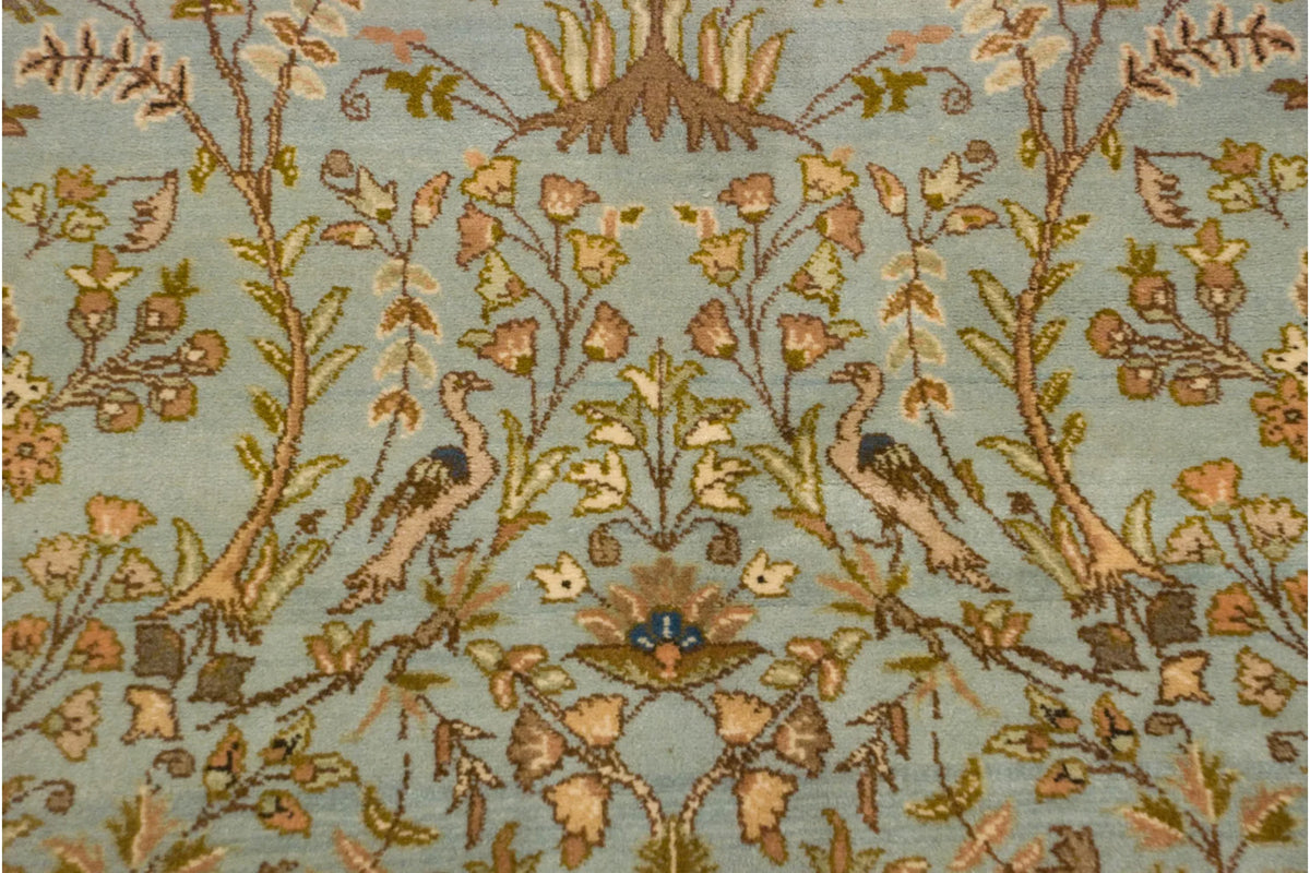 10x13 Vintage Tabriz Carpet
